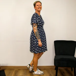 Robe Bleu marine